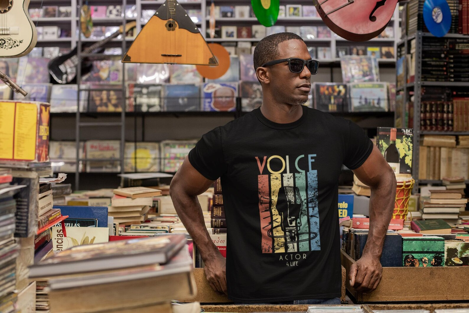 Voice Actor 4 Life t-shirt