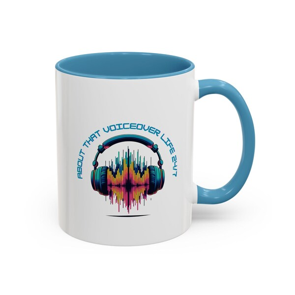 Voiceover life mug